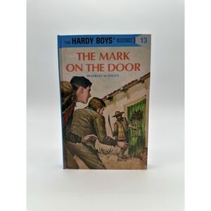 Hardy Boys Series #13: Mark‎ on the Door by Franklin Dixon 1995 Glossy Hardcover